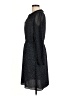 Ann Taylor LOFT 100% Polyester Polka Dots Black Casual Dress Size 6 - photo 5