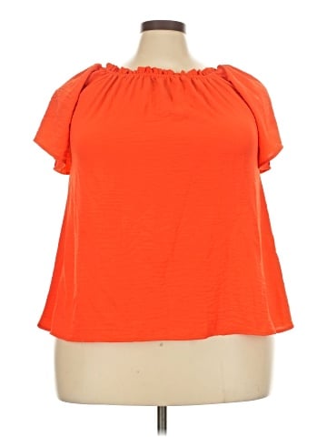Cotton Bleu Short Sleeve Top (view 1)