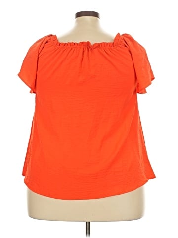 Cotton Bleu Short Sleeve Top (view 2)
