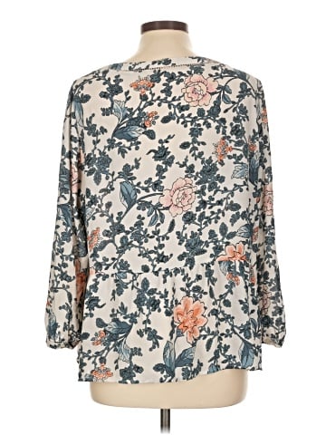 Ann Taylor LOFT Long Sleeve Blouse (view 2)