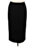Eileen Fisher Solid Black Formal Skirt Size M - photo 1