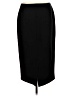 Eileen Fisher Solid Black Formal Skirt Size M - photo 2