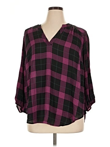 Torrid 3/4 Sleeve Blouse (view 1)