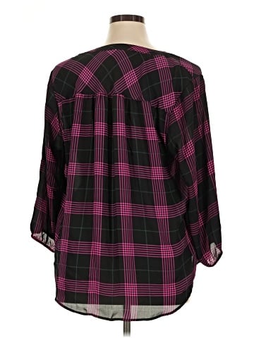 Torrid 3/4 Sleeve Blouse (view 2)