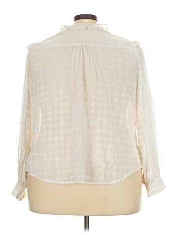 Maeve by Anthropologie 3/4 Sleeve Blouse (view 2)