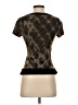 Karen Millen Black Short Sleeve Top Size 4 - photo 2