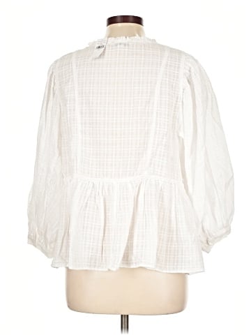 American Eagle Outfitters 3/4 Sleeve Blouse (view 2)
