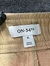 On 34th Solid Tan Linen Pants Size XL - photo 7