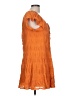 Max Studio Orange Casual Dress Size L - photo 4
