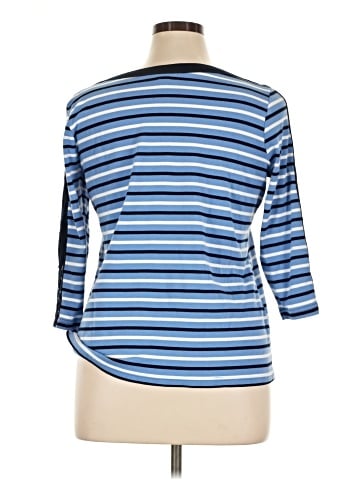 Chaps 3/4 Sleeve Top (view 2)