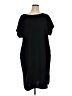 Sejour 100% Polyester Solid Black Casual Dress Size 14 - photo 1