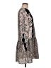 BCBGMAXAZRIA Animal Print Brown Cocktail Dress Size M - photo 4