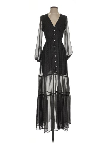 Self Contrast Casual Dress (view 1)