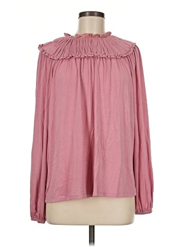Ann Taylor Long Sleeve Blouse (view 1)