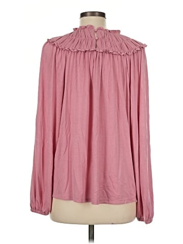 Ann Taylor Long Sleeve Blouse (view 2)