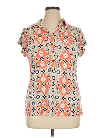 Charter Club Short Sleeve Blouse (view 1)