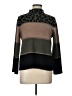 Investments Animal Print Brown Pullover Sweater Size L (petite) - photo 1