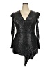 IRO Silver Cocktail Dress Size 32 - photo 1