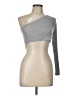 Shein Gray Long Sleeve Top Size 12 - photo 1