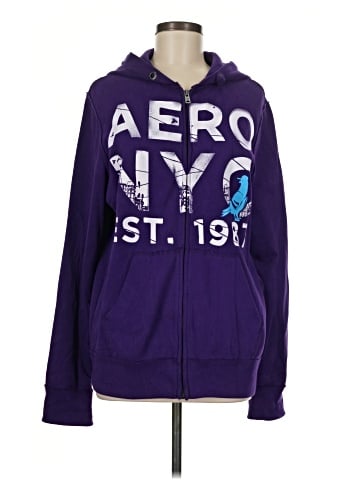 Aeropostale Zip Up Hoodie (view 1)