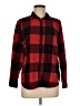 Gap Plaid Red Long Sleeve Button-Down Shirt Size M - photo 1