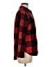 Gap Plaid Red Long Sleeve Button-Down Shirt Size M - photo 4