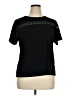 89th & Madison Black Short Sleeve Top Size XL - photo 1
