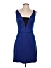 Betsey Johnson Color Block Blue Cocktail Dress Size 12 - photo 1