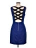 Betsey Johnson Color Block Blue Cocktail Dress Size 12 - photo 2
