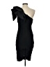 Sara Campbell 100% Polyester Black Cocktail Dress Size 4 - photo 2