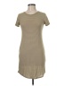 Forever 21 Solid Tan Casual Dress Size M - photo 1