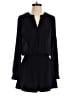 Jennifer Lopez 100% Polyester Solid Black Romper Size 4 - photo 1