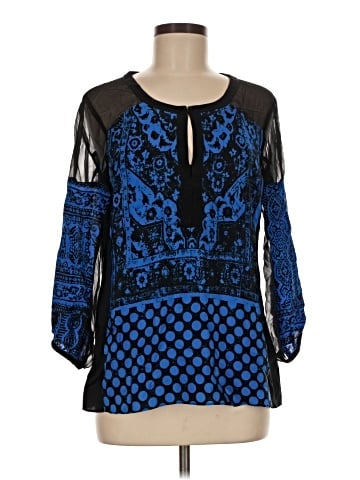Nanette Lepore 3/4 Sleeve Silk Top (view 1)