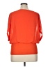 Joseph A. 100% Polyester Orange 3/4 Sleeve Top Size XL - photo 2