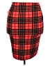 Forever 21 Plus Plaid Red Formal Skirt Size 2X Plus - photo 1