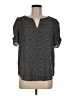 Maison d' Amelie 100% Polyester Black Short Sleeve Blouse Size M - photo 1