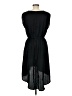 Old Navy 100% Polyester Solid Black Casual Dress Size M - photo 2