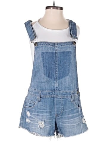 Blank NYC Overall Shorts (view 1)