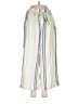 Rewash Stripes Ivory Linen Pants Size M - photo 1
