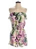 Angie Tropical Pink Green Romper Size S - photo 1