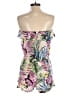 Angie Tropical Pink Green Romper Size S - photo 2