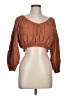 Universal Thread Brown 3/4 Sleeve Blouse Size L - photo 1