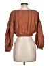 Universal Thread Brown 3/4 Sleeve Blouse Size L - photo 2