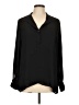 Zac & Rachel 100% Polyester Black 3/4 Sleeve Blouse Size L - photo 1