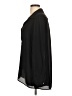 Zac & Rachel 100% Polyester Black 3/4 Sleeve Blouse Size L - photo 5