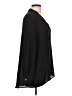 Zac & Rachel 100% Polyester Black 3/4 Sleeve Blouse Size L - photo 4