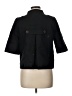 J.Crew 100% Cotton Black Coat Size 10 - photo 2