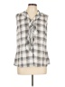 Tahari by ASL 100% Polyester Ivory Sleeveless Blouse Size L - photo 1
