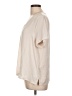 CALVIN KLEIN JEANS 100% Polyester Ivory Short Sleeve Top Size L - photo 5