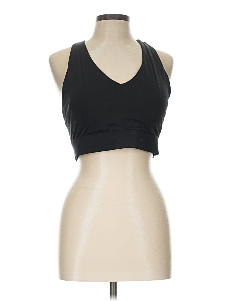 Pre-owned Fabletics Tank Top Black Halter Neckline Tops